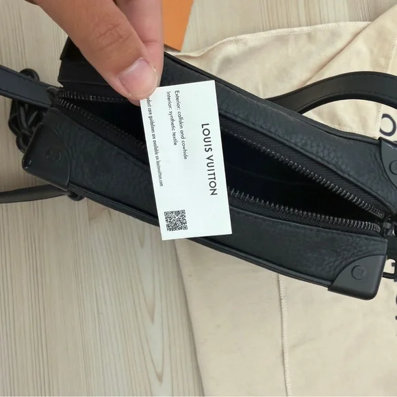 Louis Vuitton Mini Soft Trunk Monogram Taurillon Leather Black Crossbody Bag - Picture 14 of 16